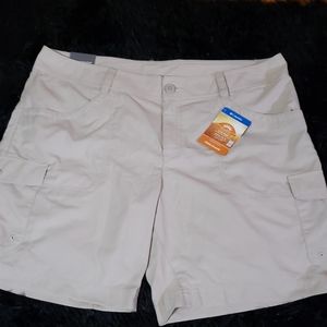 New short COLUMBIA Beige color.